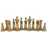 Фото 6 - Шахи та нарди Italfama Imperatore Romano, 48 x 48 см, фігури цинк, золото, срібло (46G+222GN)
