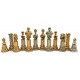 Шахматы и нарды Italfama Imperatore Romano, 48 x 48 см, фигуры цинк, золото, серебро (46G+222GN)