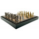 Шахматы и нарды Italfama Medioevale, 35 x 35 см, фигуры цинк, латунь, никель (71M+219GN)