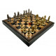 Шахматы и нарды Italfama Moncada, 48 x 48 см, фигуры цинк, латунь, никель (18M+222GN)