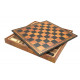 Шахматы и нарды Italfama Napoleone Marrone Carta, 35 x 35 см, фигуры цинк, латунь, никель (92M+219MAP)