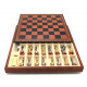Шахматы и нарды Italfama Napoleone Marrone, 35 x 35 см, фигуры цинк, латунь, никель (92M+209L)