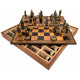 Шахматы и нарды Italfama Skeletons Marrone, 35 x 35 см, фигуры полистоун (R70637+219MAP)