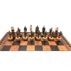 Фото 4 - Шахи та шашки Italfama Battle of Troy, 28 x 28 см, фігури полістоун (R71754+218MAP)