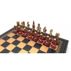 Фото 3 - Шахи та шашки Italfama Medioevale, 28 x 28 см, фігури цинк, латунь, нікель (19-72+218GB)