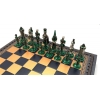 Фото 4 - Шахи та шашки Italfama Medioevale, 28 x 28 см, фігури цинк, латунь, нікель (19-72+218GB)