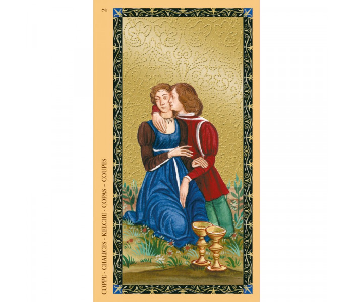 Золотое Флорентийское Таро — Golden Tarot Of Renaissance. Lo Scarabeo