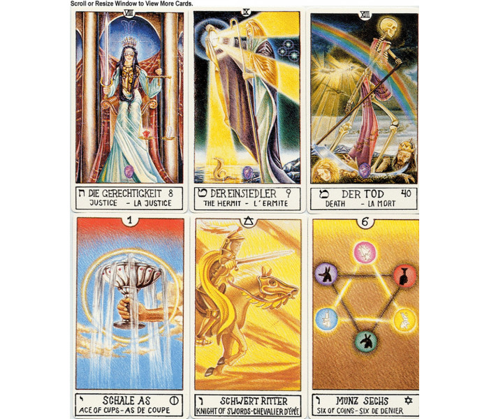 Eclectic Tarot - Еклектик Таро. Piatnik (1943)