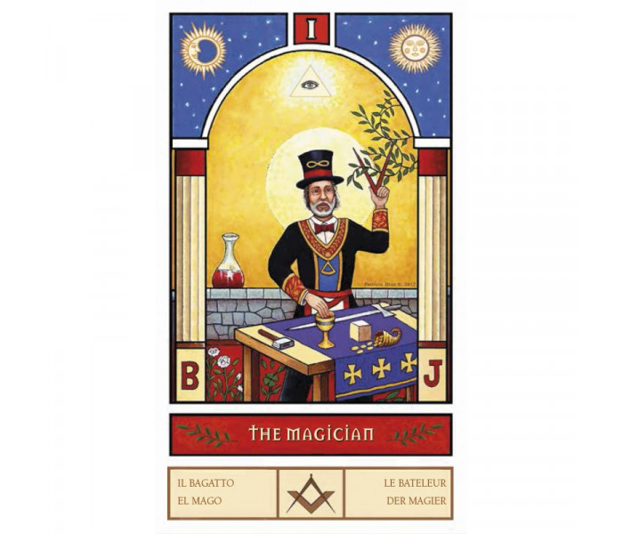 Масонское Таро - Masonic Tarot.Lo Scarabeo