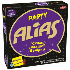 Alias Party українською. Скажи інакше Вечірка - настільна гра. Tactic (58138)