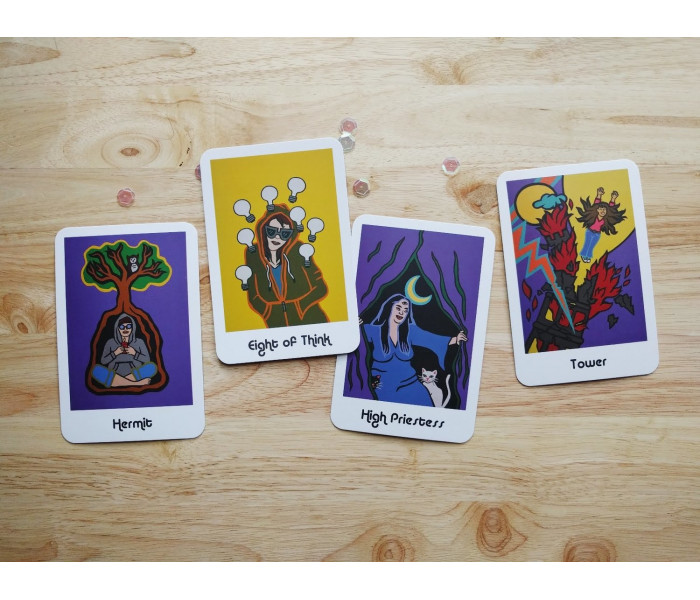 Hip Chick Tarot - Таро Модної Чики. Schiffer Publishing