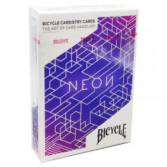 Карты Bicycle Neon Purple (AURORA) - Cardistry only (double back)