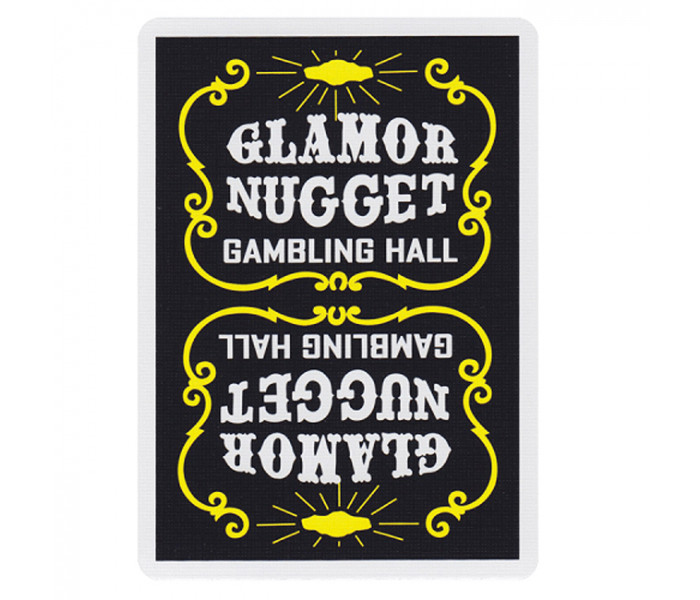 Игральные карты Glamor Nugget Black