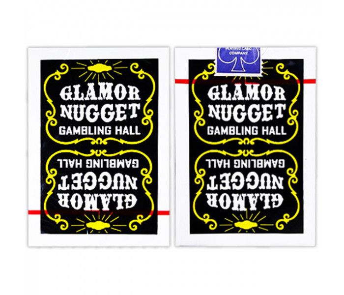 Игральные карты Glamor Nugget Black