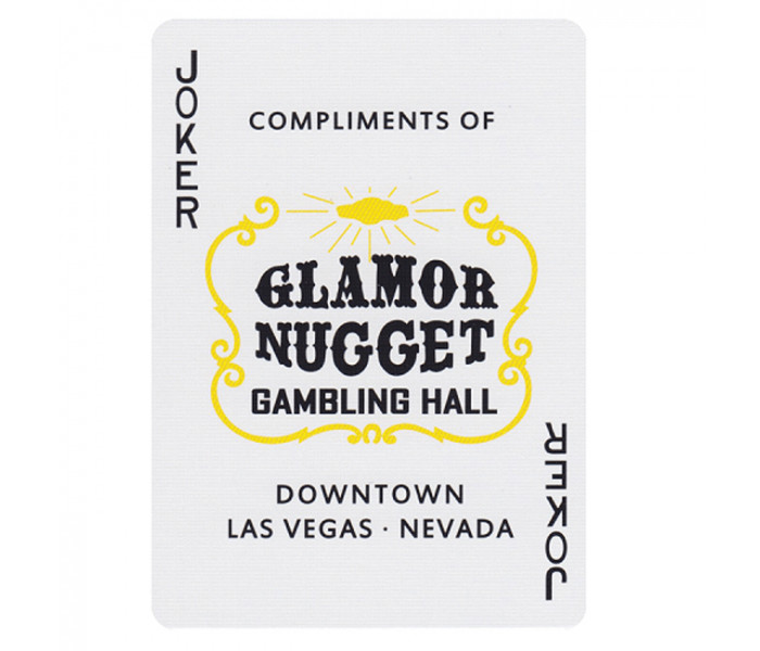 Игральные карты Glamor Nugget Black