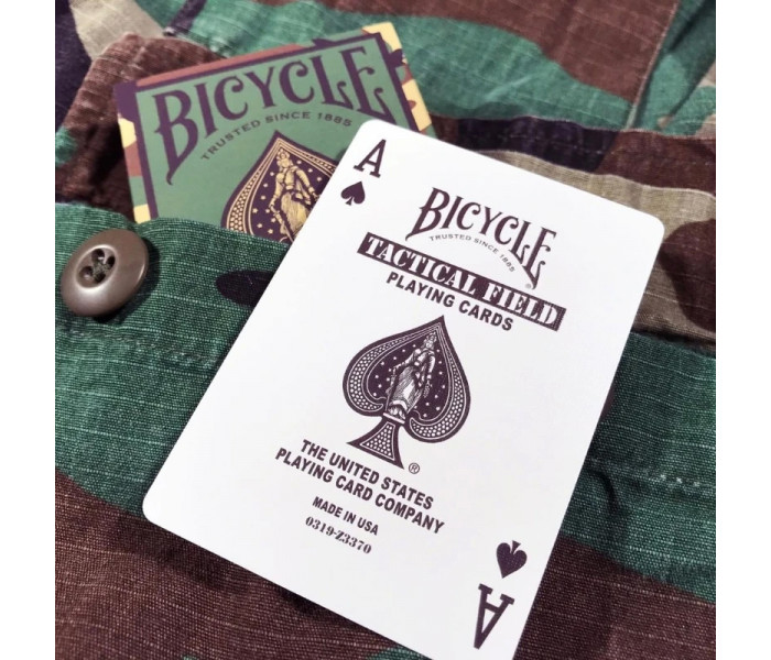Карты Bicycle Tactical Field v2 Green Camo