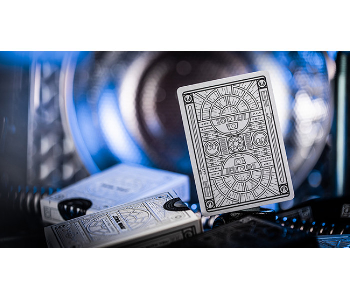 Карты Star Wars Light Side Silver Edition (White) от theory11