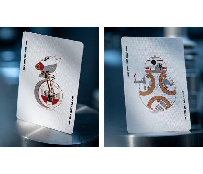 Карты Star Wars Light Side Silver Edition (White) от theory11