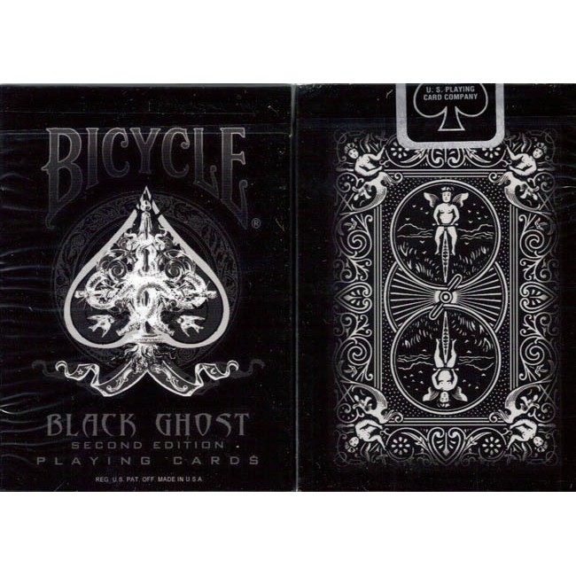 Фото Карты Bicycle Black Ghost от Ellusionist
