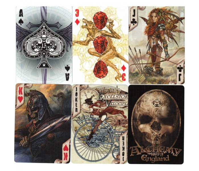 Карты Bicycle Alchemy 2 England Deck, 43577