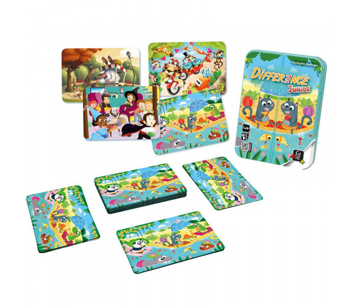 Діфферанс для дітей (Difference junior) - настільна гра від Gigamic (42738)