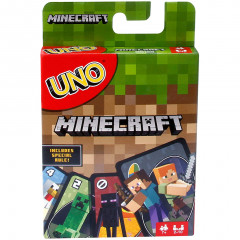 Настольная карточная игра Uno Minecraft (Уно Майнкрафт). Mattel (FPD61)