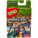 Настольная карточная игра Uno Minecraft (Уно Майнкрафт). Mattel (FPD61)