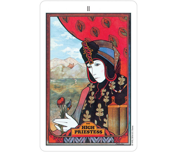 Aquarian Tarot in a tin - Аквариан Таро в жестяной коробке. U.S. Games Systems