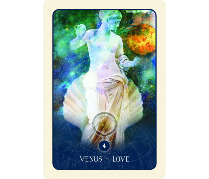 Астрологические карты Черной Луны - Black Moon Astrology Cards. Blue Angel