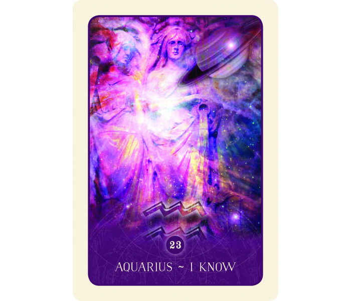 Астрологические карты Черной Луны - Black Moon Astrology Cards. Blue Angel