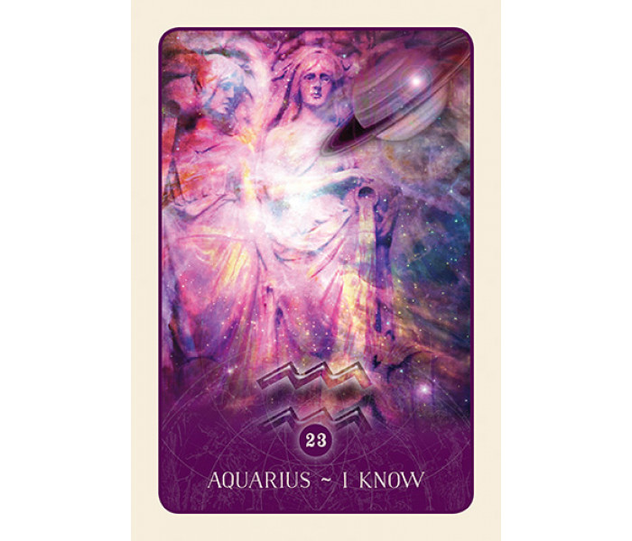 Астрологические карты Черной Луны - Black Moon Astrology Cards. Blue Angel
