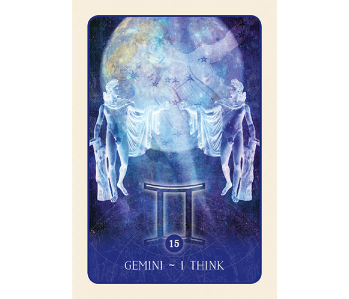 Астрологические карты Черной Луны - Black Moon Astrology Cards. Blue Angel
