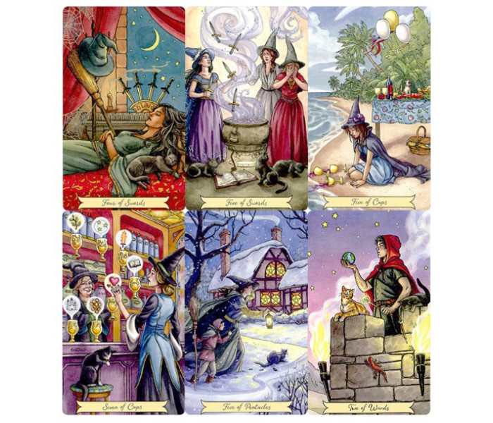 Мини Таро Ведьма Каждый День - Everyday Witch Tarot Мini. Llewellyn