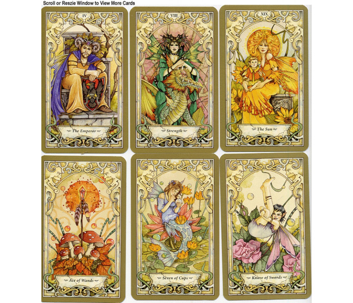 FAIRY MOON フェアリームーン6個セット Таро Мистических (Таинственных) Фей - Mystic Faerie Tarot