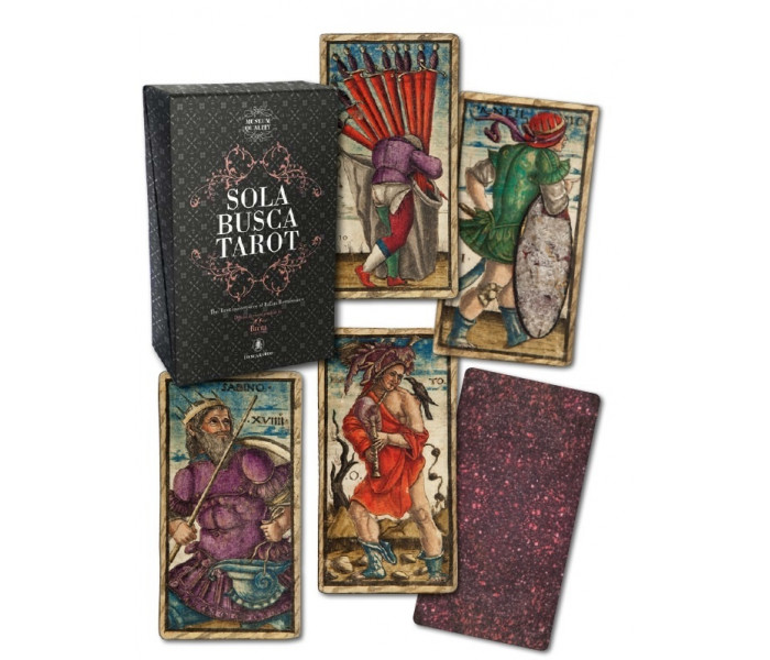 Таро Сола Буска (музейное качество) — Sola Busca Tarot (Museum Quality) . Lo Scarabeo