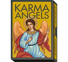 Фото Оракул Ангели Карми - Karma Angels Oracle (gold foil). Lo Scarabeo