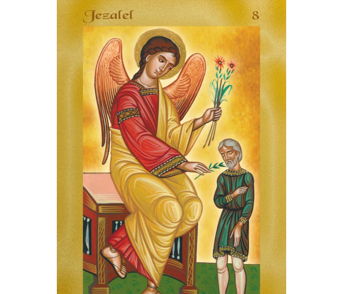Оракул Ангелы Кармы  — Karma  Angels Oracle (gold foil) . Lo Scarabeo