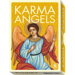 Оракул Ангели Карми - Karma Angels Oracle (gold foil). Lo Scarabeo