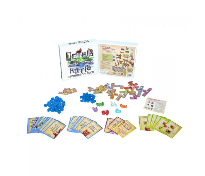 Острів котів: Несподівані гості (The Isle of Cats: Kickstarter Pack) доповнення. Geekach Games (GKCH002)