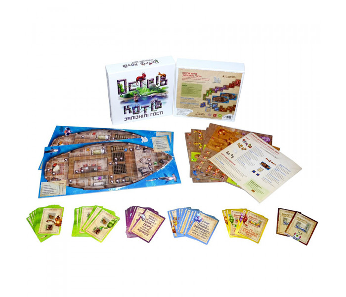 Острів котів: Запізнілі гості (The Isle of Cats: Late Arrivals) доповнення. Geekach Games (GKCH003)