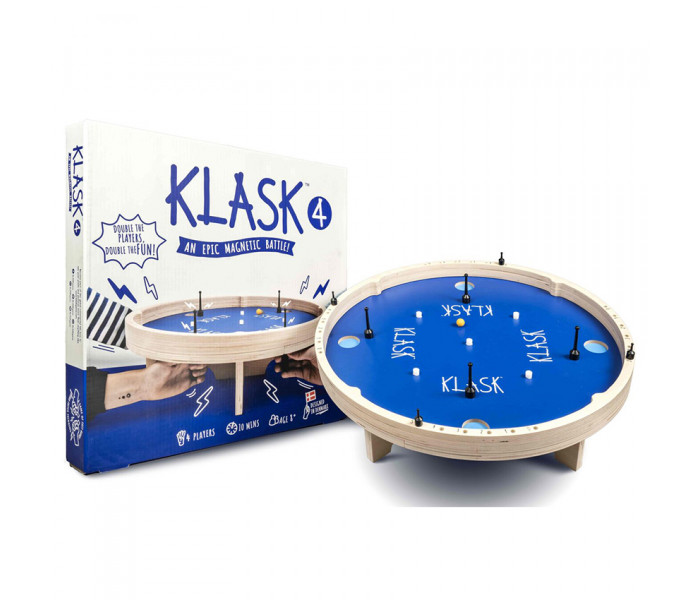 Настольная игра на четверых Klask 4 (Класк). Marektoy (713305)