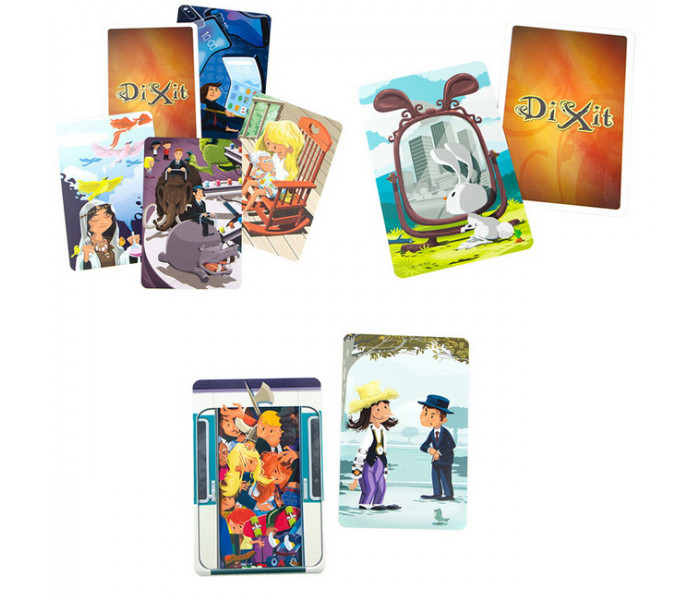 Dixit 10 Mirrors (Зеркала) дополнение к игре Диксит. Libellud (DIX12ML1) (3558380079453)