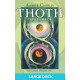 Велика колода Таро Кроулі Тота - Crowley Thoth Tarot Deck Large. US Games Systems