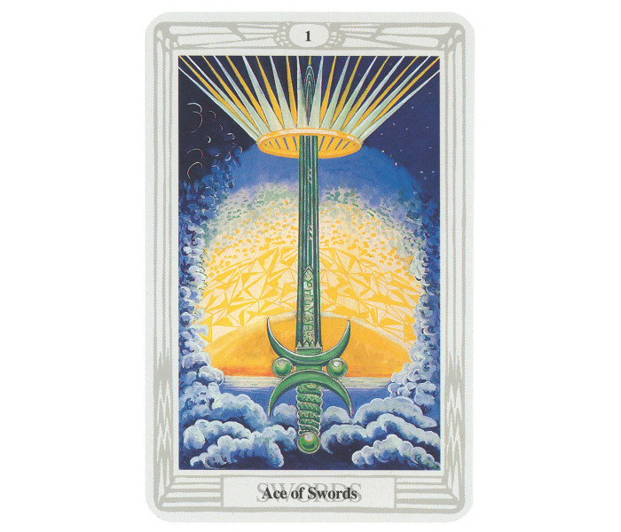 Велика колода Таро Кроулі Тота - Crowley Thoth Tarot Deck Large. US Games Systems