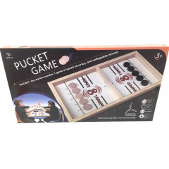 Настільна гра на спритність Pucket game (Еластик | Fast Sling Puck | цубокірі | Пукет | Чапаєв). Xctoys (2440)