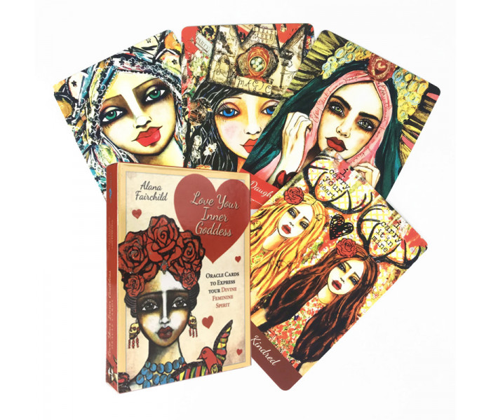 Оракул "Любіть свою внутрішню богиню" - Love Your Inner Goddess Oracle Cards. China