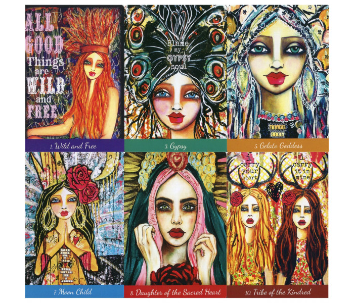 Оракул "Любіть свою внутрішню богиню" - Love Your Inner Goddess Oracle Cards. China
