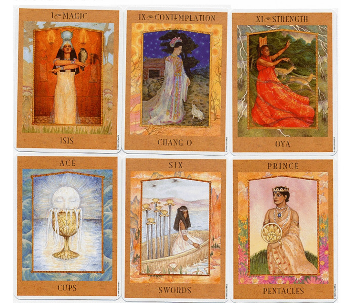 The Goddess Tarot - Таро Богинь. US Games Systems