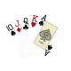 Профессиональные пластиковые карты Modiano Texas Poker, blue
