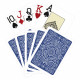 Профессиональные пластиковые карты Modiano Texas Poker, blue